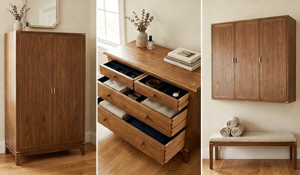 Garage and workshop storage projects built from the plans